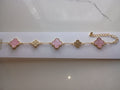 Pink and Gold Stainless Steel Bracelet