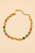 Rainbow Heart Bracelet