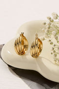 Triple Intertwined Hoop Earrings